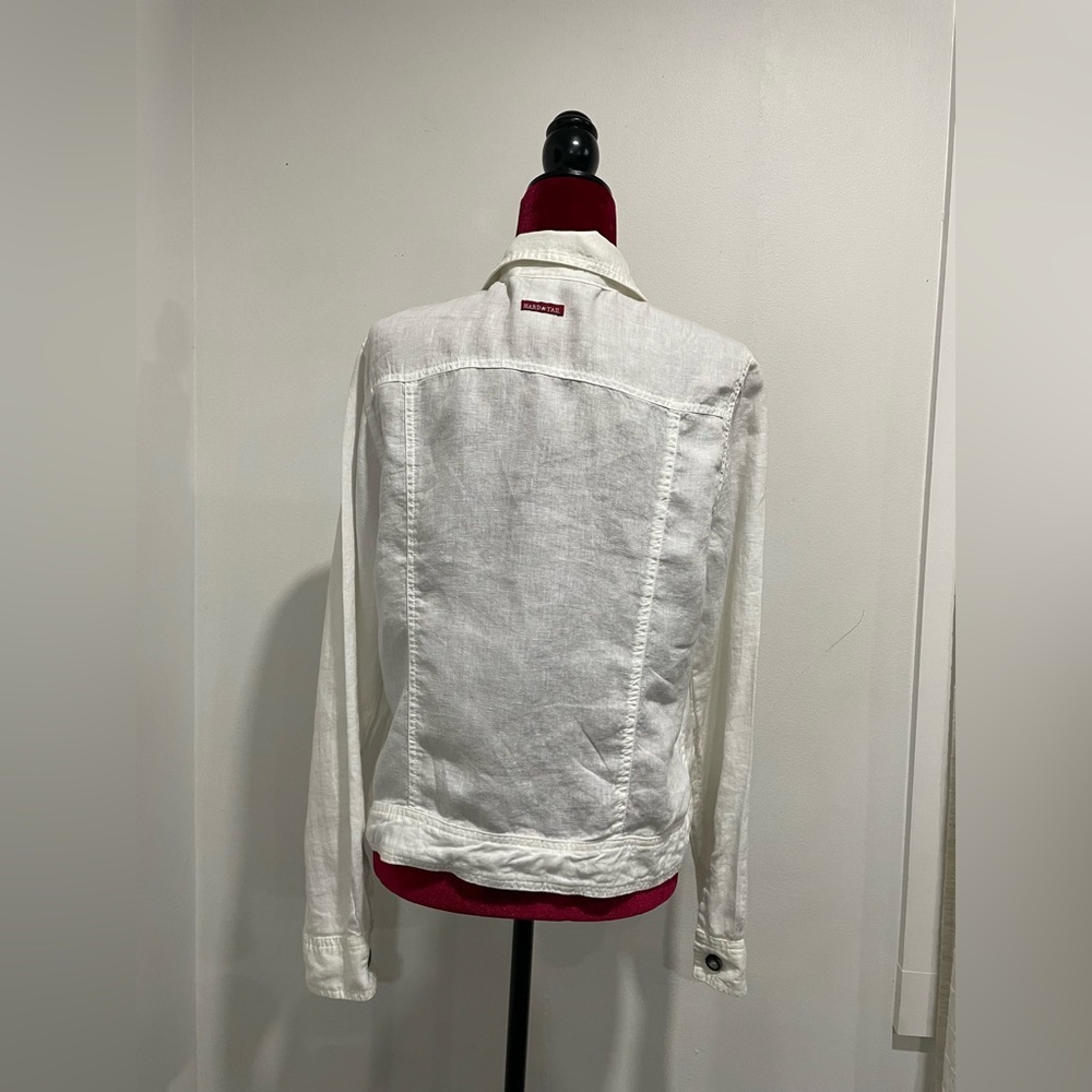 Hard Tail Classic White Jean Jacket - Picture 5 of 15